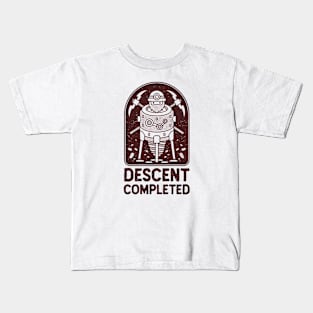 Descent Completed Emblem Kids T-Shirt